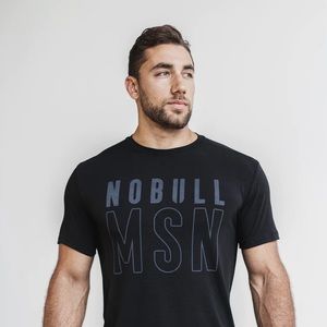 Men’s NOBULL tee (Madison) black size S